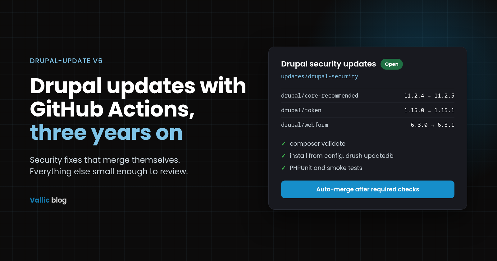 Drupal update